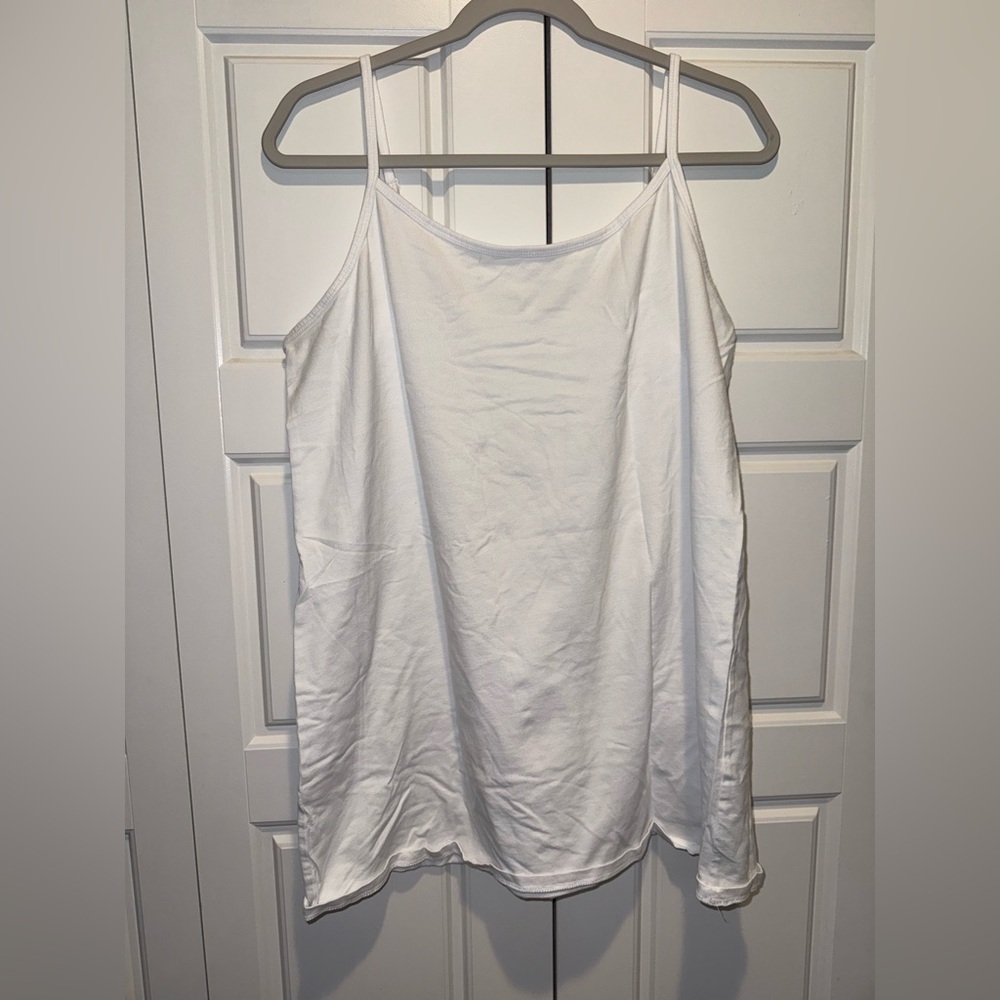 Torrid Women’s White Spaghetti Strap Tank Top 3XL